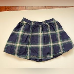 Plaid skirt - cotton lined